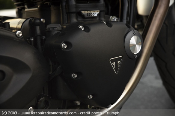 Moteur de la Triumph Speed Twin