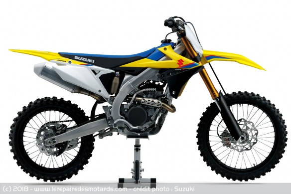 Suzuki annonce plus de couple et de puissance pour sa motocross