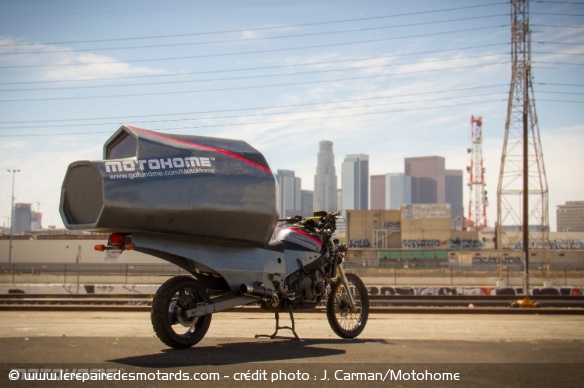 MotoHome : la caravane sur 2-roues