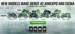 4 nouvelles Kawasaki au salon EICMA