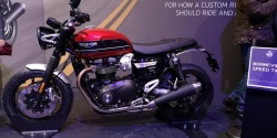 Triumph Speed Twin 1200 - crédit photo : DR