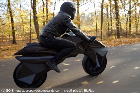 Un prototype de moto entièrement imprimée en 3D