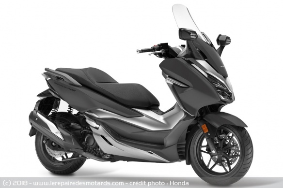 Scooter Honda Forza 300 gris