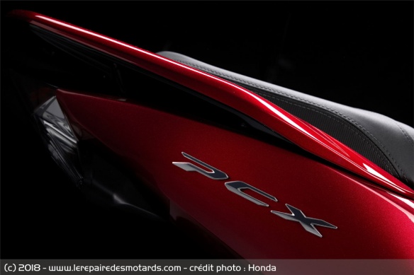 La selle du Honda PCX