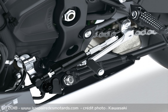 Shifter KQS de la Kawasaki Ninja ZX-6R