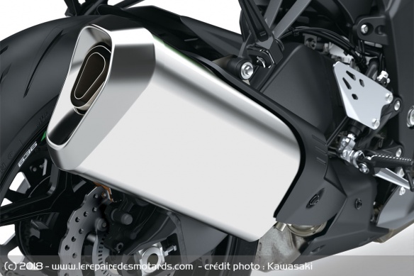 Silencieux de la Kawasaki Ninja ZX-6R