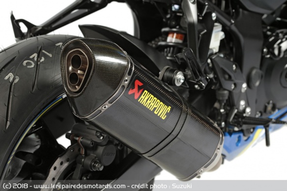 Le silencieux Akrapovic