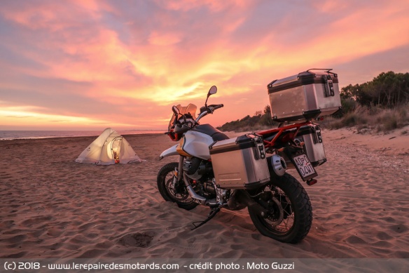 Le trail Guzzi V85 TT