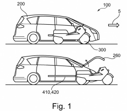 Ford imagine une voiture avec scooter intégré