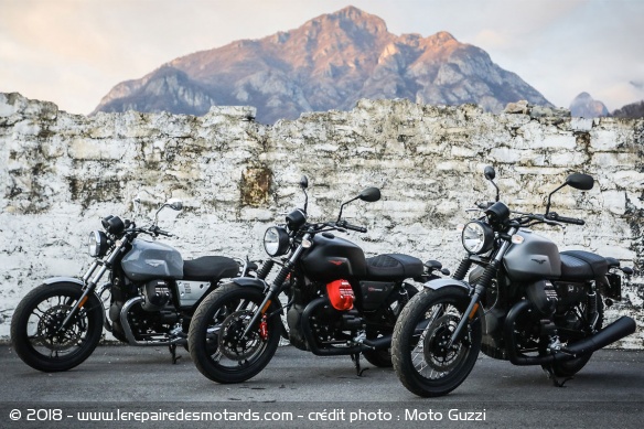 Les nouvelles V7 III Milano, Carbon et Rough