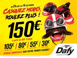 Promo Dafy : 150 € de remise sur les casques
