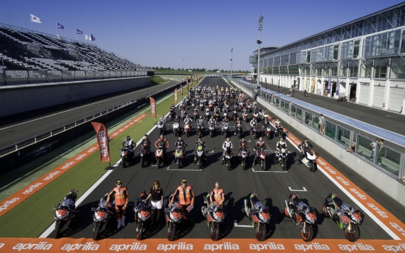 Roulage sur piste Aprilia Track Days