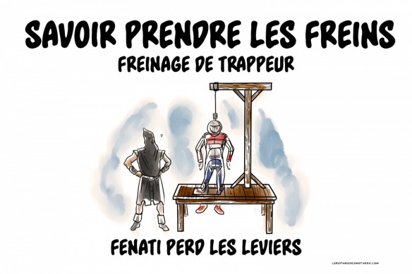 Crobard : Savoir prendre les freins