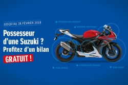 Bilan technique gratuit chez Suzuki