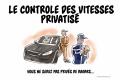 Crobard contrôle vitesses privatisé
