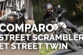 Comparo Triumph Street Twin Street Scrambler