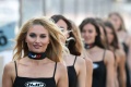 Les umbrella girls Grand Prix France