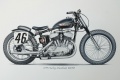 Illustrations Harley Davidson Mechanics Art