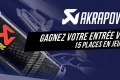 Jeu WSBK 15 gagnants