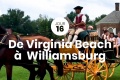 Aprs la dtente des plages, cap sur la culture avec une visite de la reconstitution historique de Williamsburg comme  l'poque des colonies