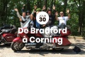 Suivez-nous depuis Bradford pour une balade avec des Motards jusqu'au barrage de Kinzua et Rimrock overlook puis  la dcouverte du muse du verre de la ville de Corning.