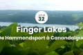 Dpart d'Hammondsport et dcouverte du lac Keuka, des vignobles de la rgion et tout particulirement celui du Dr. Konstantin Frank. Visite ensuite de Canandaigua et son lac o l'on dcouvre brasseries et Boathouses.
