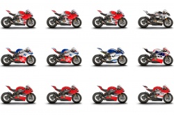 Les Panigales V4 de la Race of Champions aux enchères