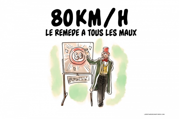 Crobard : 80 km/h, le remède à tous les maux Crobard : 80 km/h, le remède à tous les maux