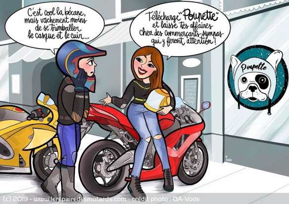 L'appli Poupette est disponible Android et iOS L'appli Poupette est disponible Android et iOS