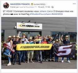 Un guidon pour Zarco