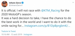 Divorce Zarco KTM