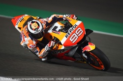 Lorenzo lors du test de pré-saison au Qatar