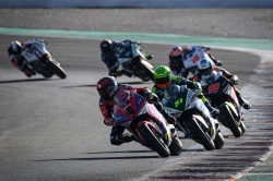 Le MotoE prêt au départ - Crédit photo : MotoGP