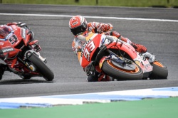 MotoGP : 70,8° d'inclinaison ! - Crédit photo : HRC
