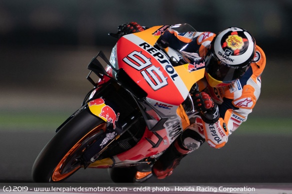 Lorenzo semble bien s'adapter à sa nouvelle Honda