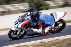 Marceau Lapierre sur le circuit d'Alès - Crédit photo : FFM