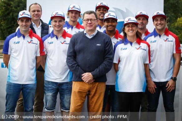 La délégation tricolore pour le 14e Supermoto des Nations