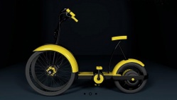 Concept n°2 du vélo électrique sans batterie