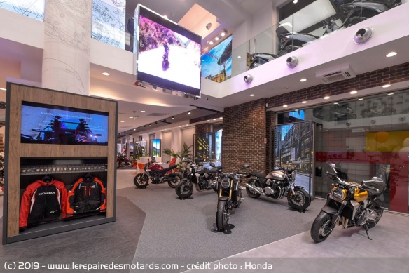 La nouvelle concession Honda Moto Roma La nouvelle concession Honda Moto Roma