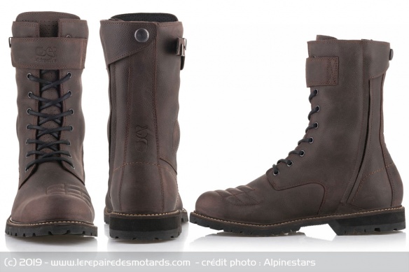 Bottes en cuir Alpinestars Firm