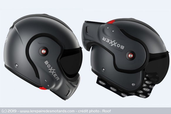 Le Roof Boxxer Darkside est homologué jet et intégral Le Roof Boxxer Darkside est homologué jet et intégral