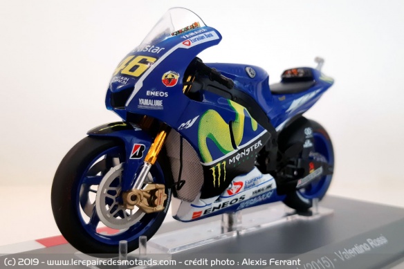 La Yamaha YZR-M1 2015 de Valentino Rossi La Yamaha YZR-M1 2015 de Valentino Rossi
