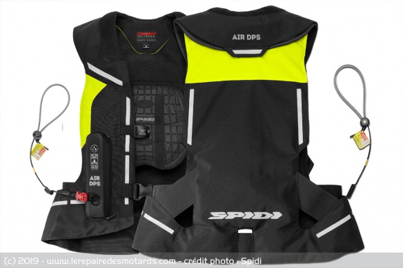 L'airbag Spidi Air DPS est maintenant certifié CE et plus léger L'airbag Spidi Air DPS est maintenant certifié CE et plus léger