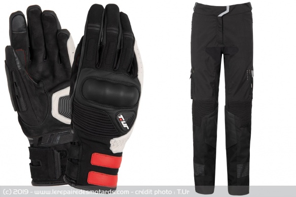 Les gants G-One Lady et le pantalon P-One Lady