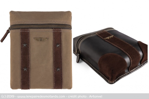Sacoches de réservoir Artonvel The Military et The Aviator