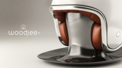 Support de casque Woodjee