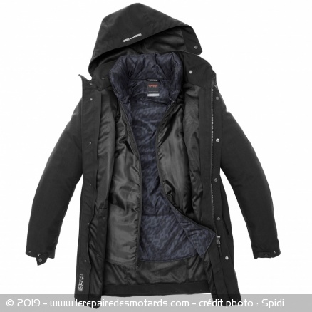 Veste textile Spidi Beta pro : une doublure chaude !