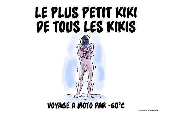Le plus petit des kikis de motard