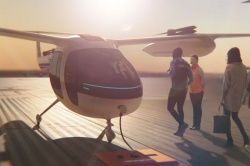 Uber et la NASA travaillent sur la voiture volante - Crédit photo : Uber Air
