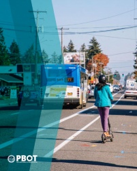 Moins de voitures grâces aux trottinettes électriques